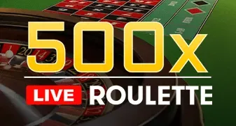 500X Live Roulette