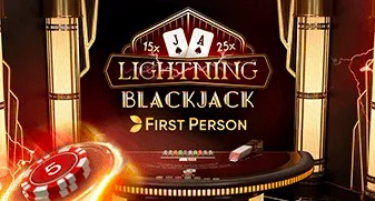 First Person Lightning Blackjack